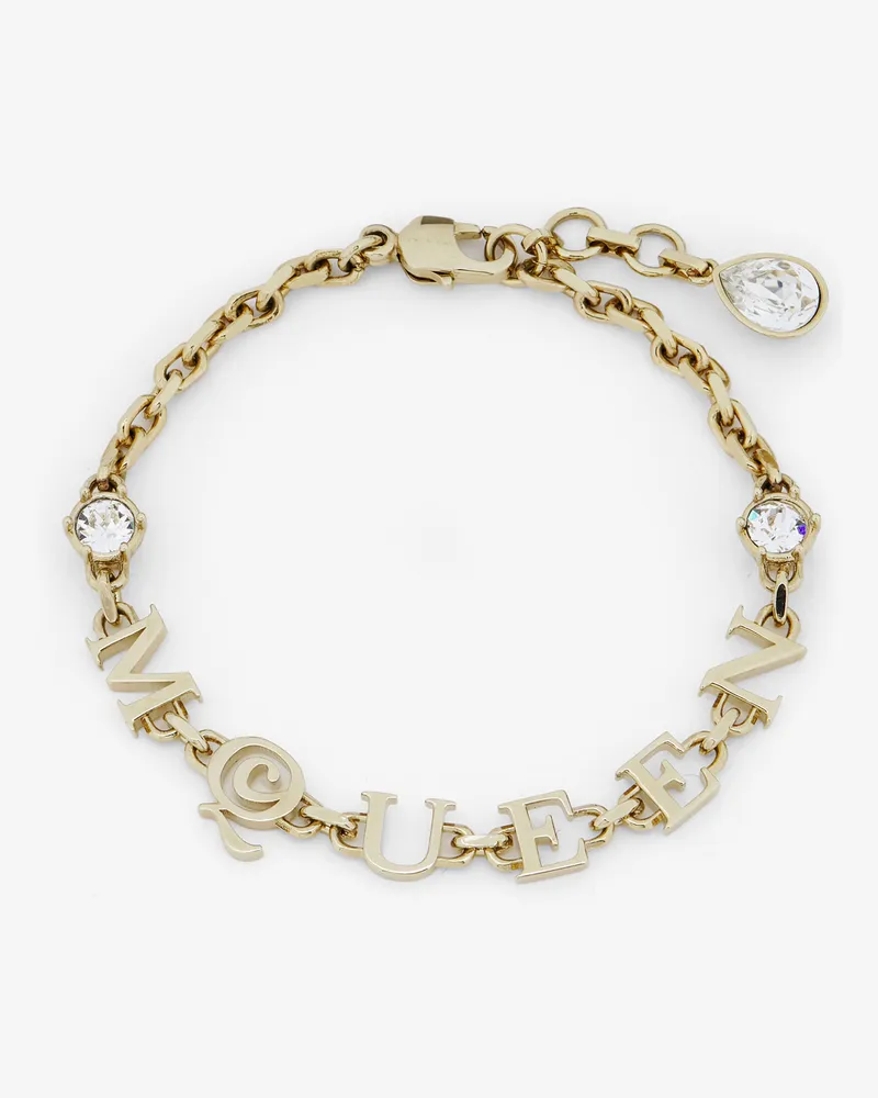 Alexander McQueen McQueen Chain Bracelet - Item 836402J161C1035 Gold