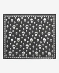 Alexander McQueen Klassischer Pashmina aus Modal mit Skulls Schwarz