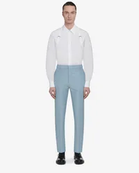 Alexander McQueen Gurt-Hemd Weiss