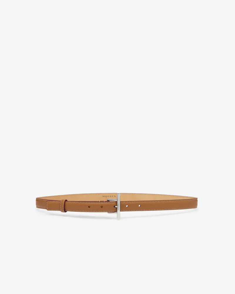 Alexander McQueen McQueen T-Bar Hüftgürtel - Item 8153011HB772116 Nude