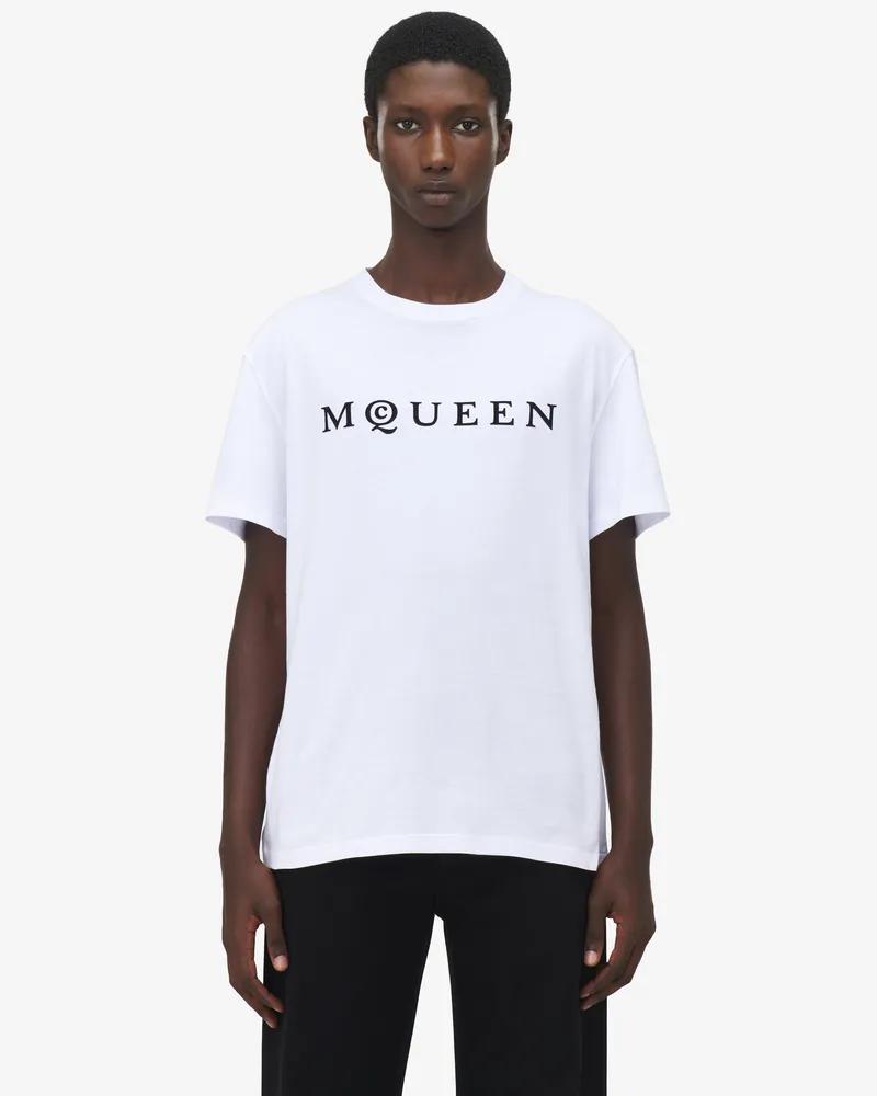 Alexander McQueen McQueen-T-Shirt - Item 828420QTADD0909 Weiss
