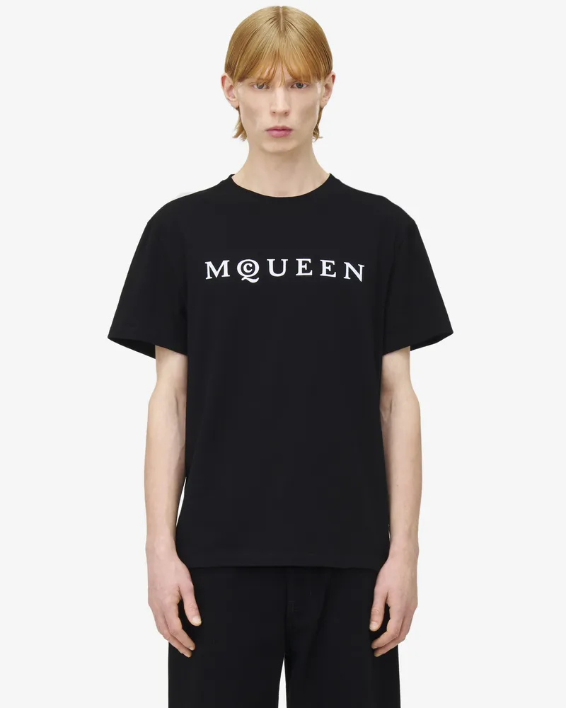 Alexander McQueen McQueen-T-Shirt - Item 828420QTADD0520 Schwarz