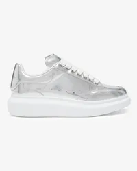 Alexander McQueen Oversized-Sneaker Silber