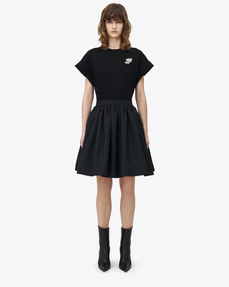 Alexander McQueen Hybrides Minikleid - Item 831919QLAA61000 Schwarz