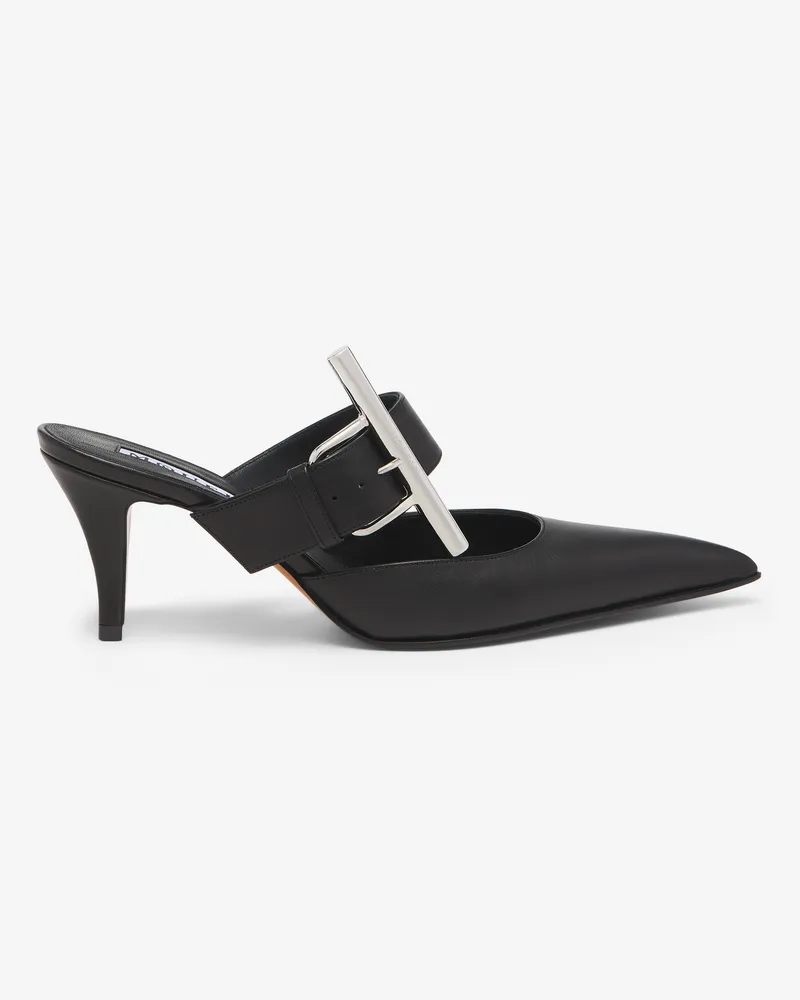 Alexander McQueen Birdee Pantolette Schwarz