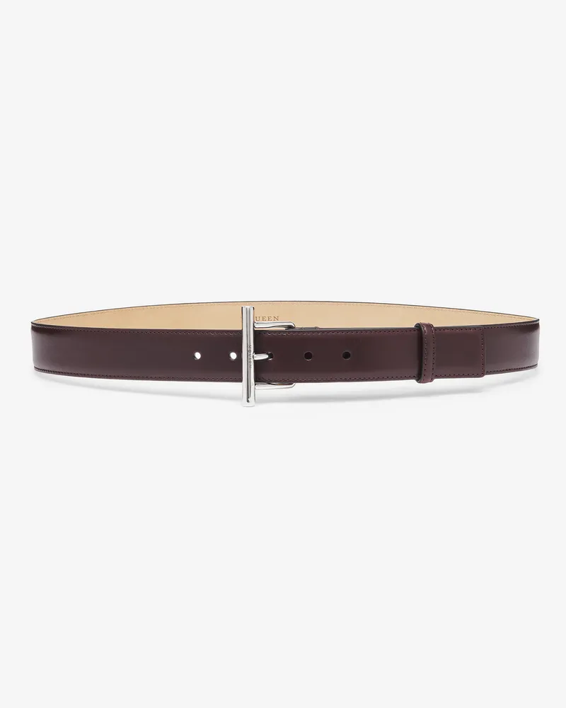 Alexander McQueen McQueen T-Bar Gürtel - Item 8052051AAT28200 Bronzefarben