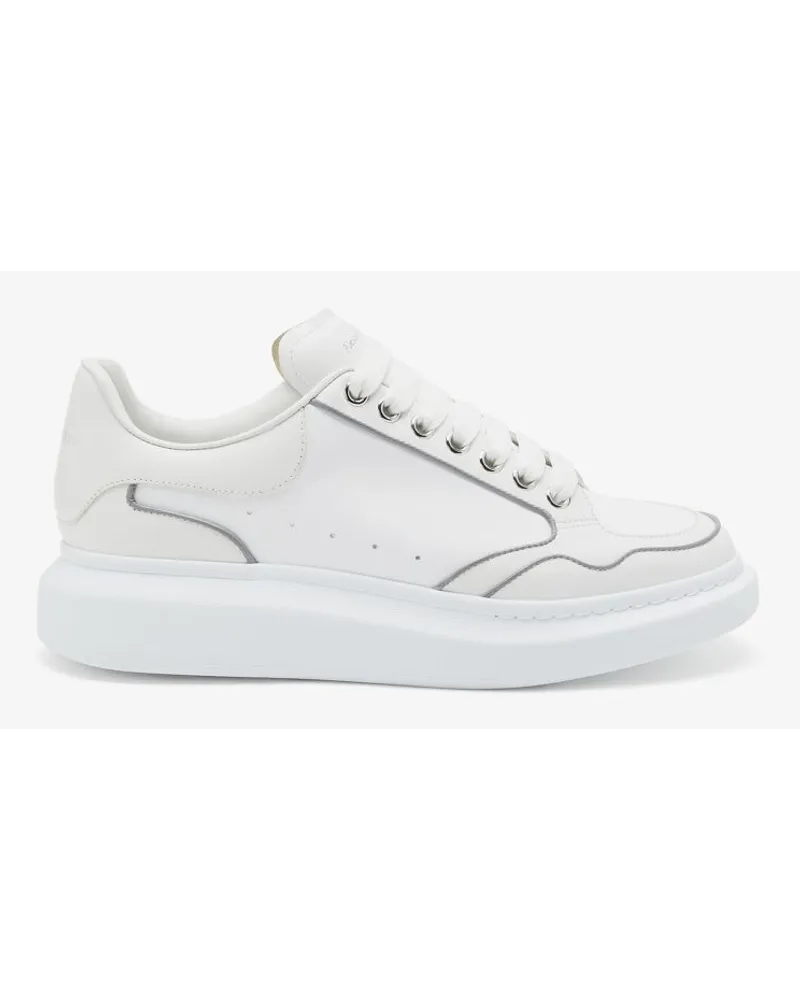 Alexander McQueen Sneaker mit Oversized-Sohle Weiss