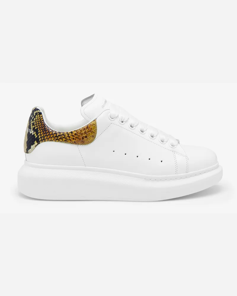 Alexander McQueen Oversized Sneaker - Item 553770WIAE59288 Weiss