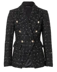 ana alcazar Bouclé Blazer Sadira Schwarz