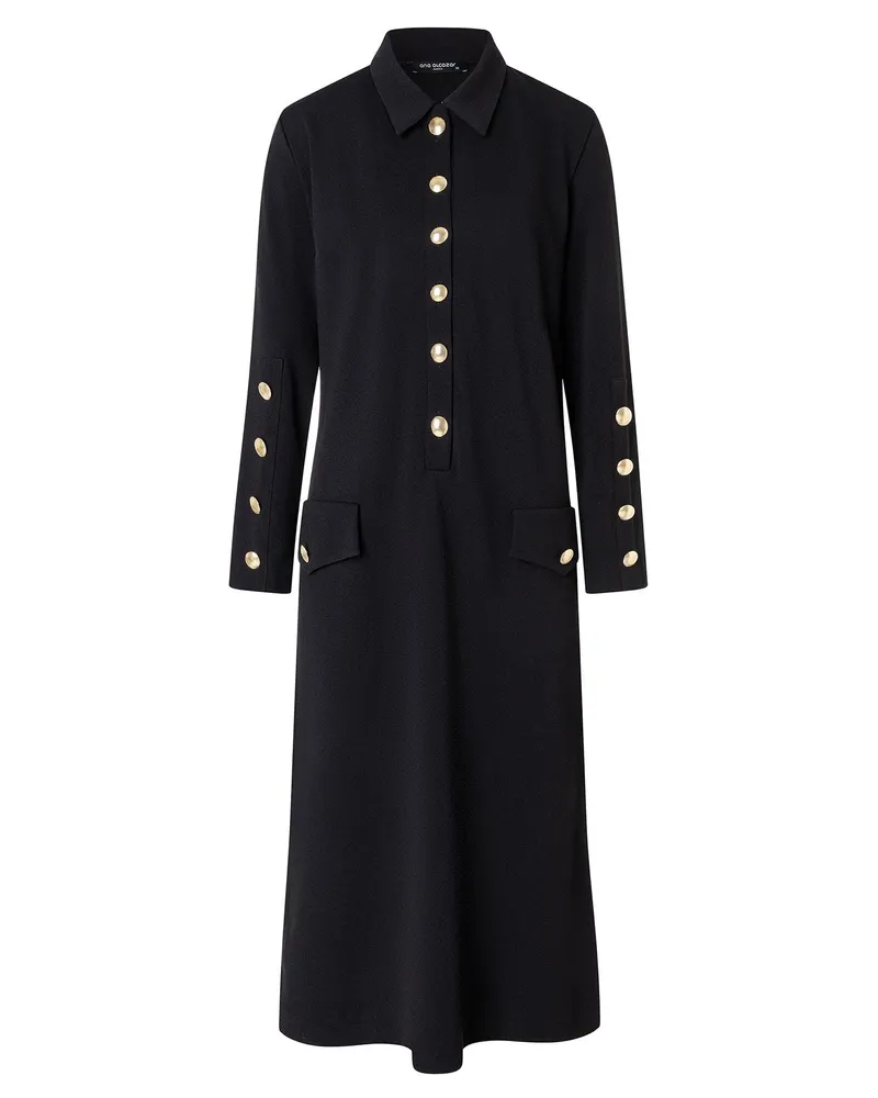 ana alcazar Midikleid Afemi Schwarz