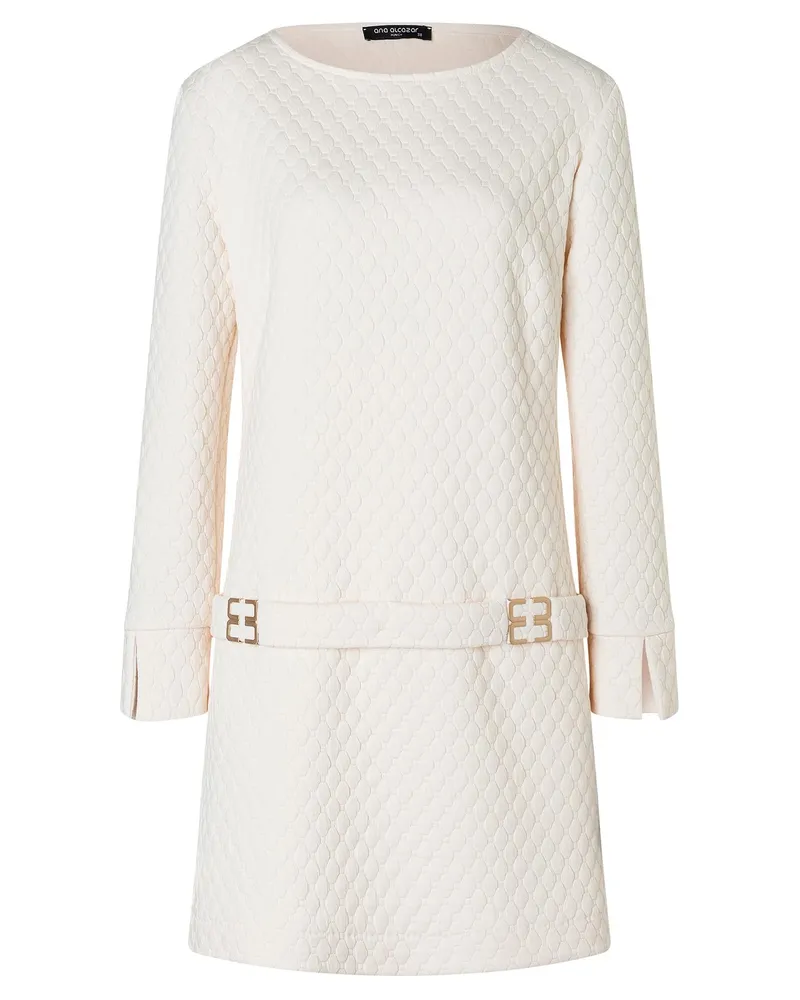 ana alcazar Sixtieskleid Adlea Offwhite