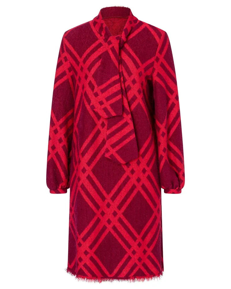ana alcazar Krawattenkleid Atimi Rot