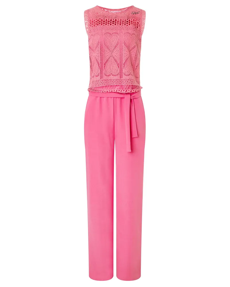 ana alcazar Mix-Jumpsuit Paddy Rosa