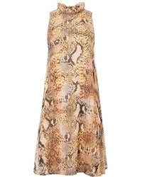 ana alcazar A-Linienkleid Pakela Beige