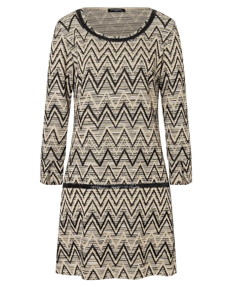 ana alcazar A-Linien-Kleid Ashina Beige