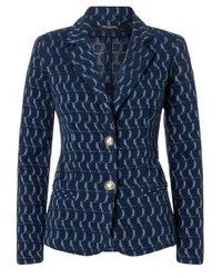 ana alcazar Blazer Siwa Blau