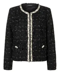 ana alcazar Bouclé Jacke Sadea Schwarz&amp