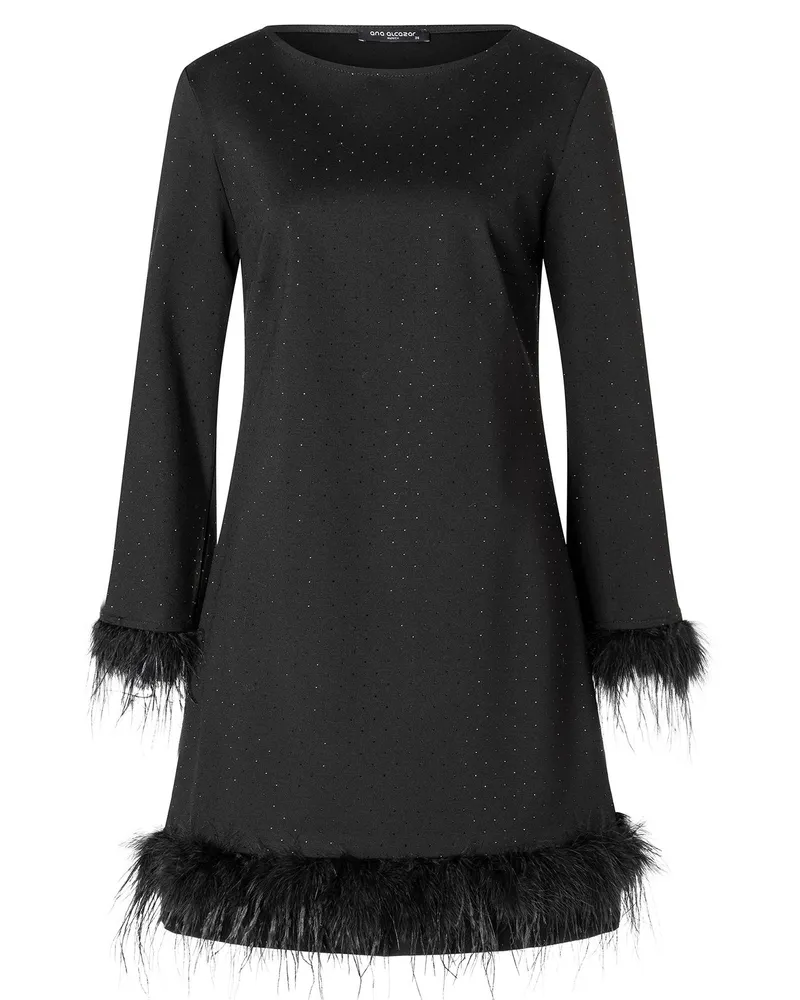 ana alcazar Cocktailkleid Aboa Schwarz