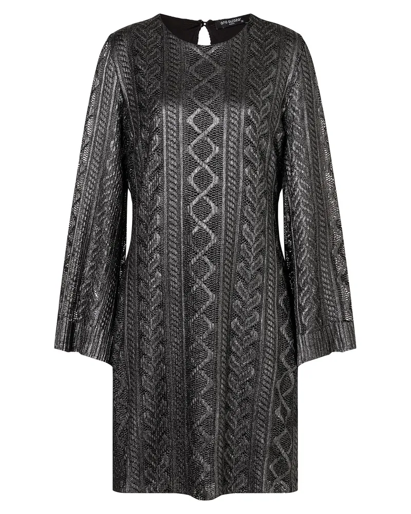 ana alcazar Strickkleid Ablina Anthrazit