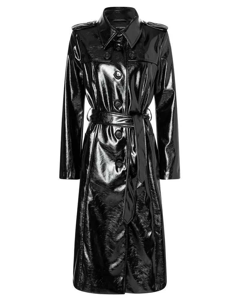 ana alcazar Trenchcoat Acala Schwarz