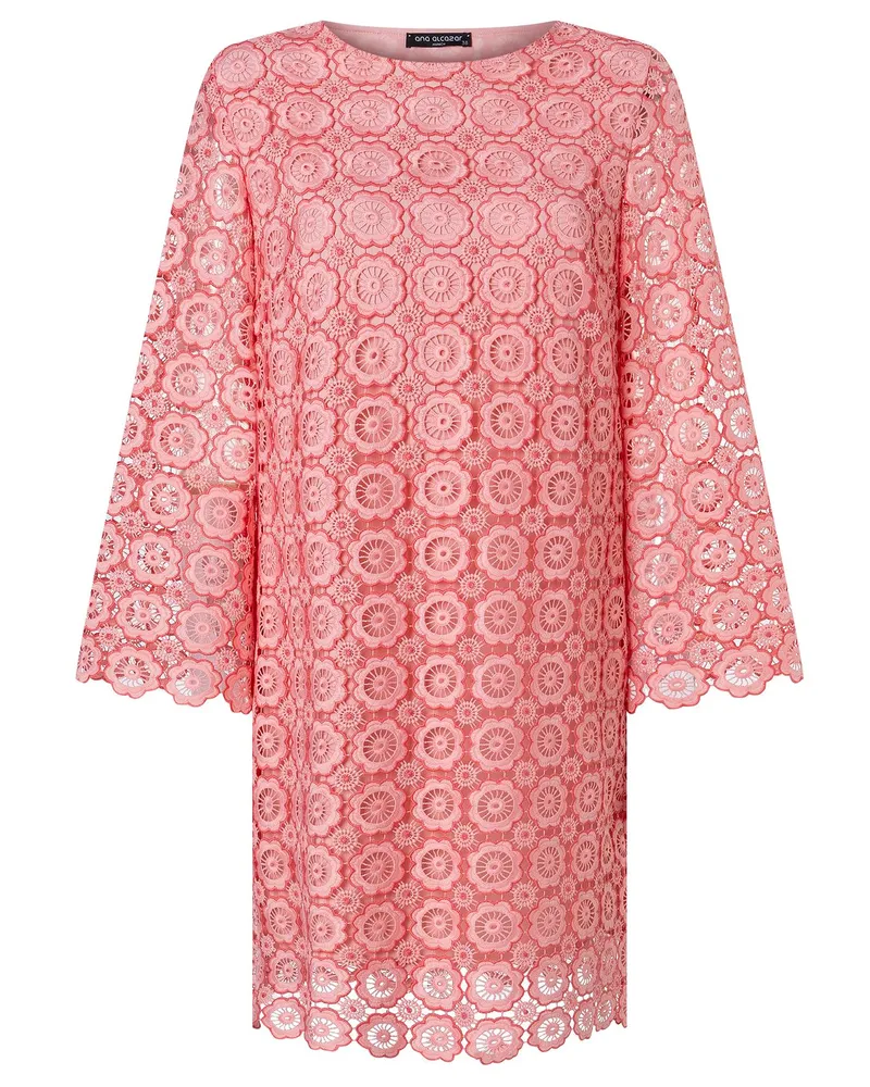 ana alcazar Spitzenkleid Zahia Rosa