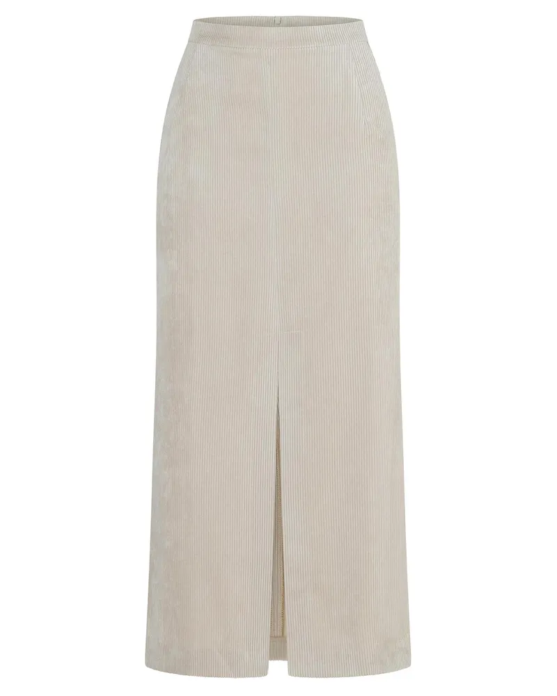ana alcazar Bleistiftrock Adisea Offwhite