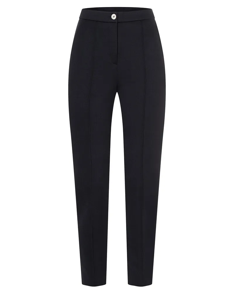 ana alcazar Cropped Hose Ajala Schwarz