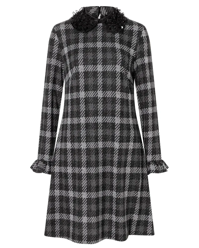 ana alcazar A-Linien-Kleid Atana Grau