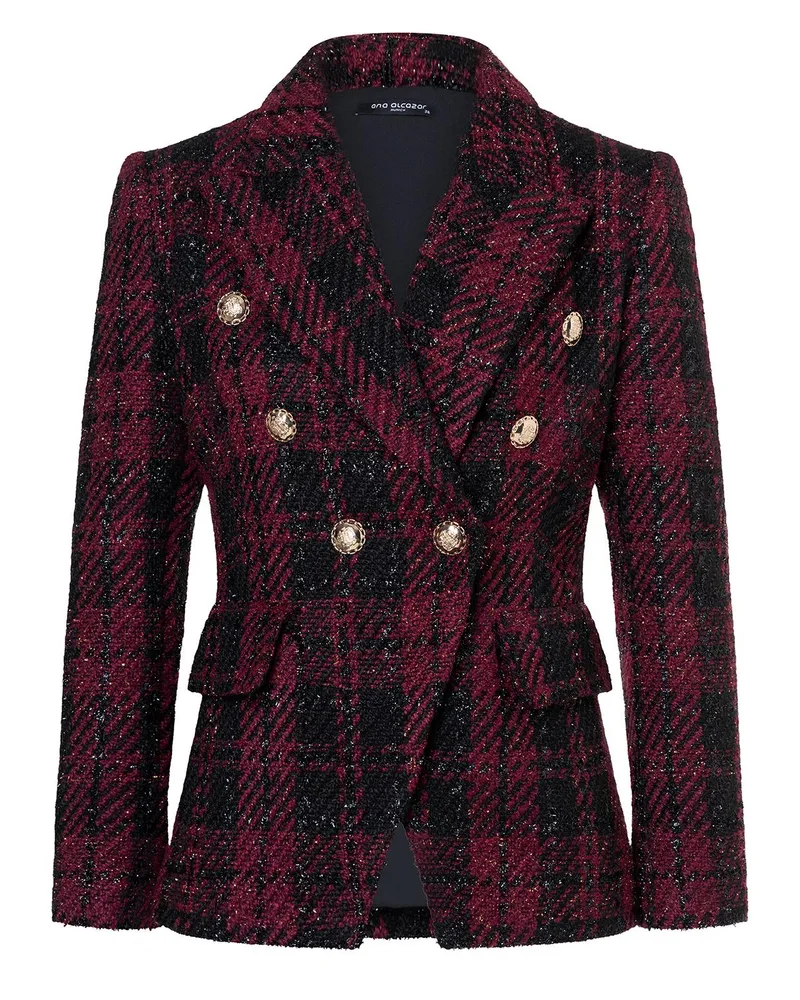 ana alcazar Blouclé Blazer Abara Bordeaux