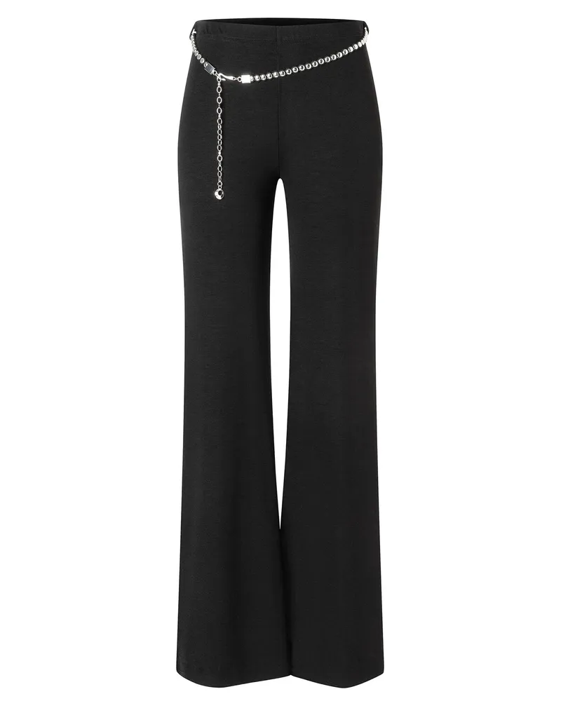 ana alcazar Elegante Hose Agisi Schwarz