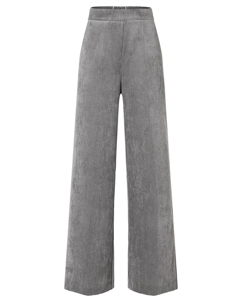 ana alcazar Cordhose Adima Grau