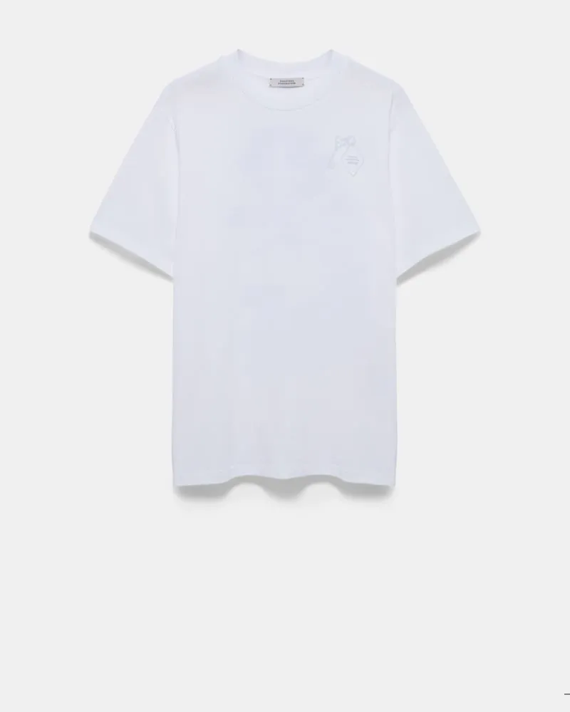 Dorothee Schumacher Mi casa es tu casa“-T-Shirt Blau