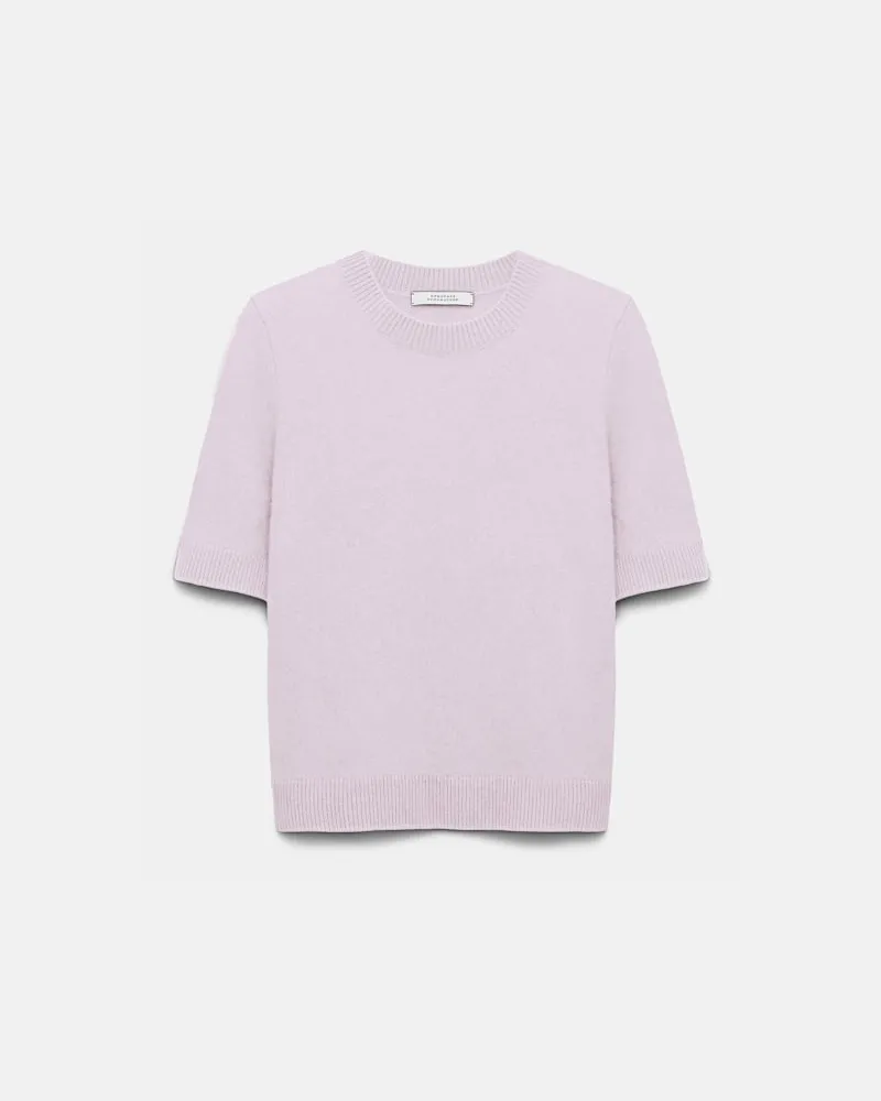 Dorothee Schumacher Fluffy Pullover mit halbem Arm Rosa