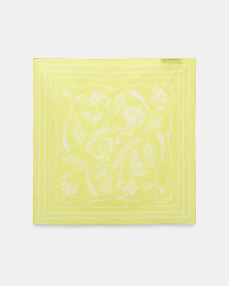 Dorothee Schumacher Bandana aus Baumwolle-Seide Mix Gelb