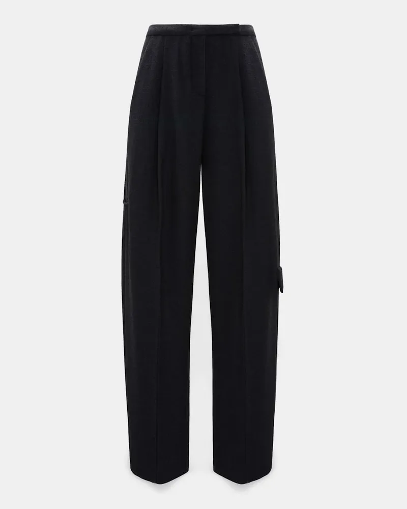 Dorothee Schumacher Bouclé-Hose Schwarz