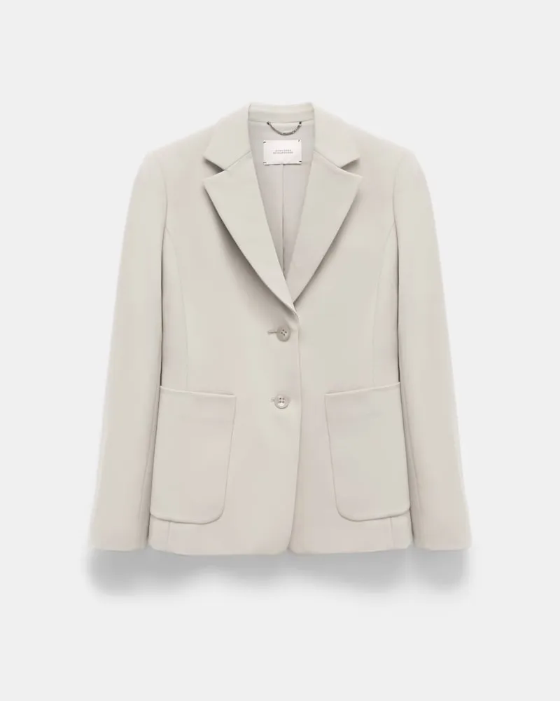 Dorothee Schumacher Blazer aus Punto Milano Weiß