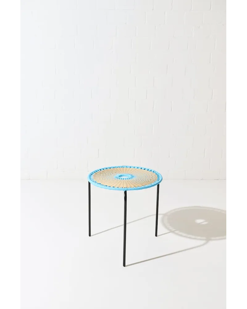 Dorothee Schumacher Kleiner handgeflochtener Coffee Table Multi