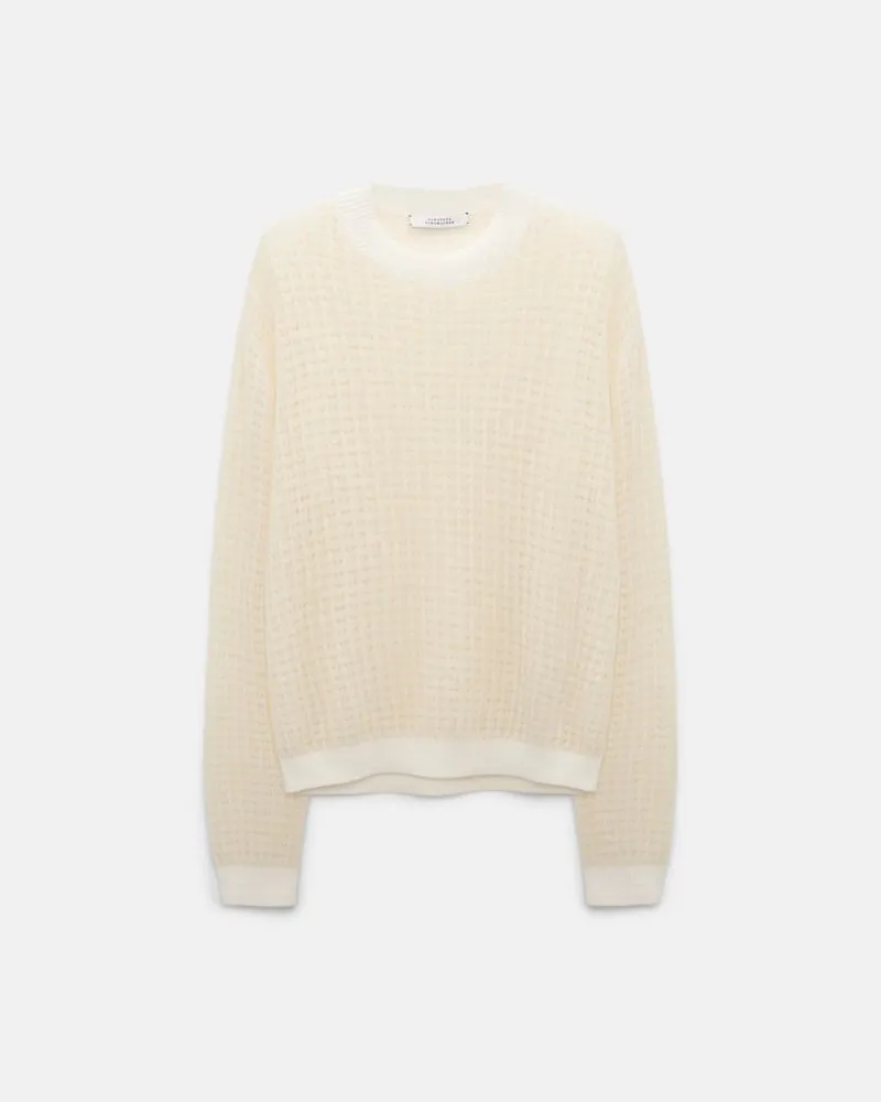 Dorothee Schumacher Pointelle-Pullover Weiß