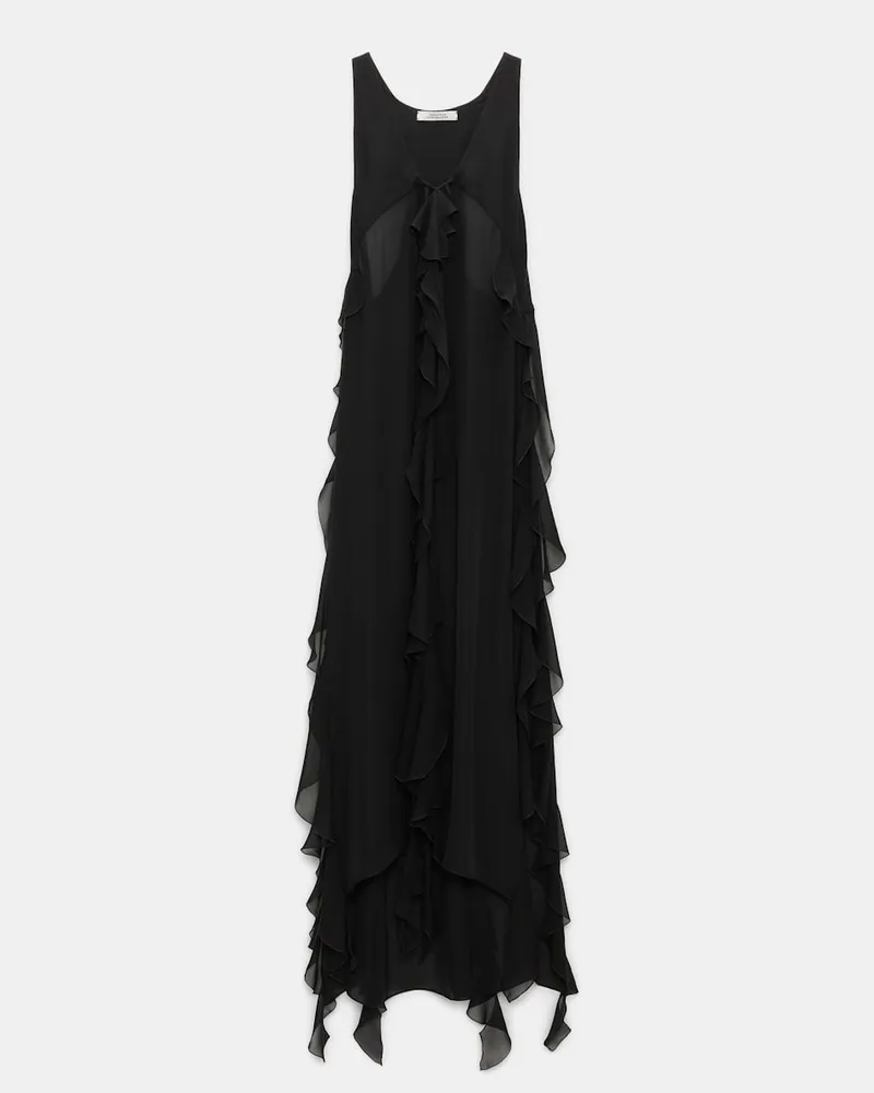 Dorothee Schumacher Top mit Volant-Details Schwarz