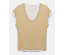 T-Shirt im Layer-Look