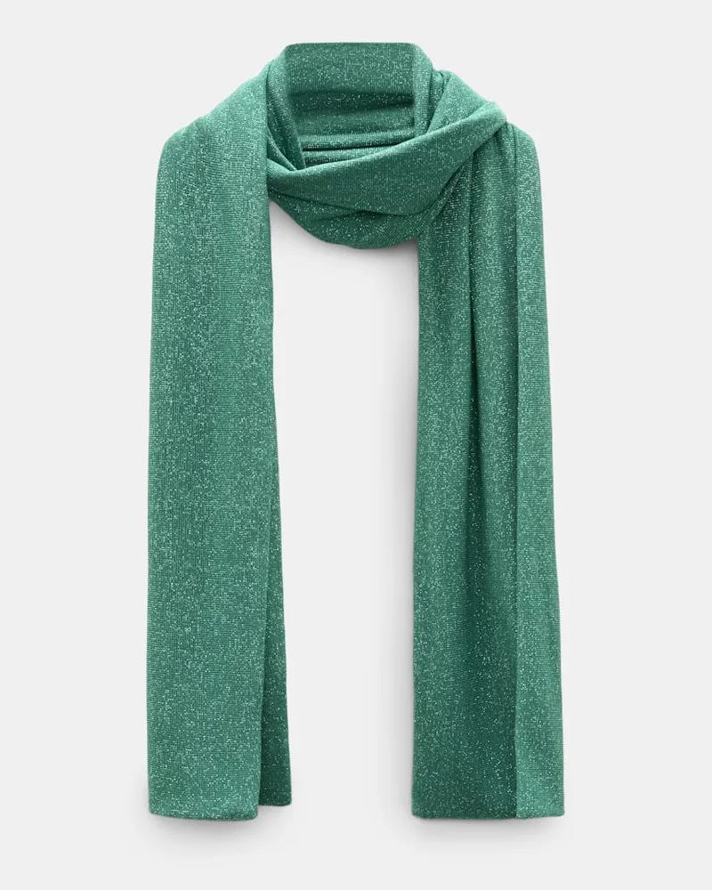 Dorothee Schumacher Schal aus Lurex-Jersey Grün