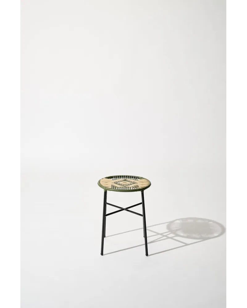 Dorothee Schumacher Handgeflochtener Hocker Multi