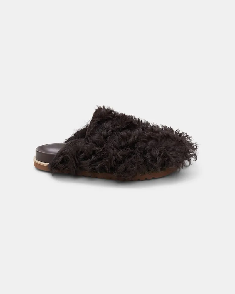 Dorothee Schumacher Furry Clogs Braun