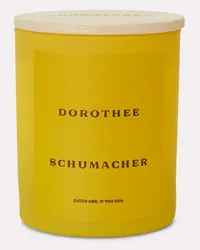 Dorothee Schumacher DUFTKERZE AUS SOJAWACHS MIT HOLZDECKEL Gelb