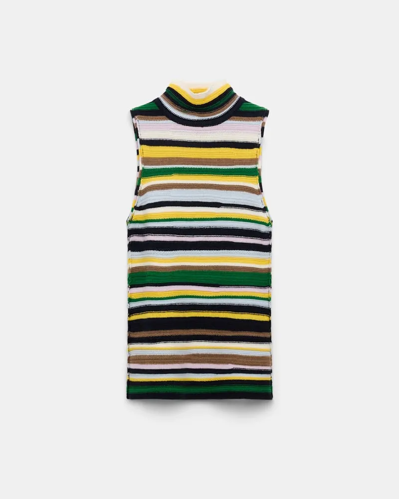 Dorothee Schumacher Gestreiftes Top aus Kaschmir Multi