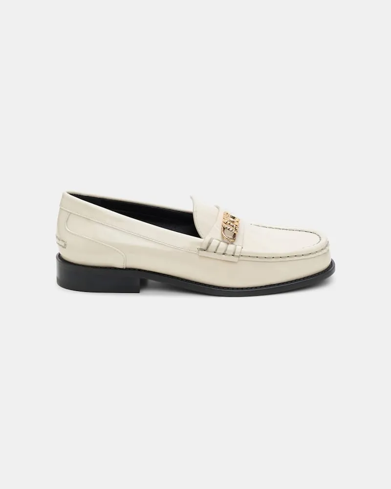 Dorothee Schumacher Loafers mit Signature D-Rings Weiß
