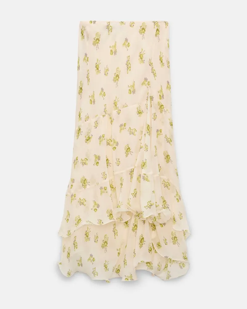 Dorothee Schumacher Midi-Rock aus bedrucktem Georgette Multi