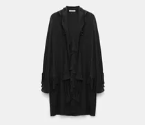 Kurzes Kleid mit Volant-Details