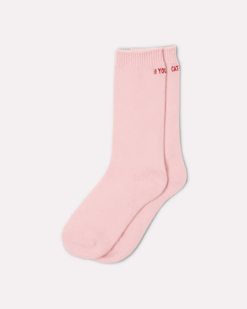 Dorothee Schumacher SOCKEN AUS KASCHMIR Rosa