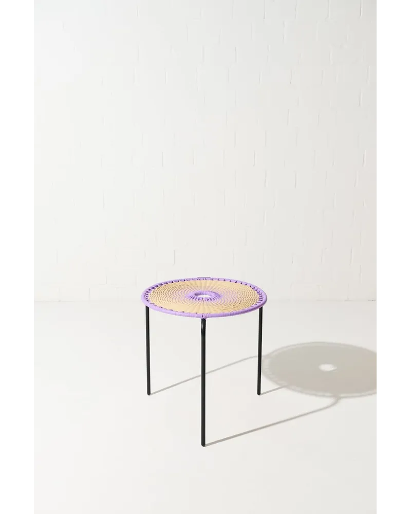 Dorothee Schumacher Kleiner handgeflochtener Coffee Table Multi